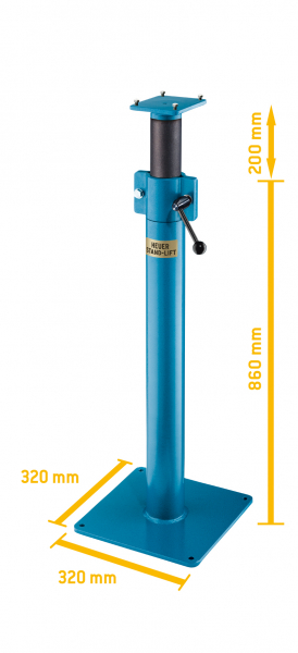 HEUER Stand-Lift 120 zum Parallelschraubstock "HEUER", Backenbreite 120