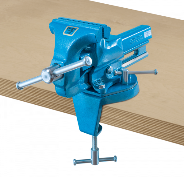 Rotary Clamp 100 to the HEUER-Vice 90/100 + Compact-Vice 120